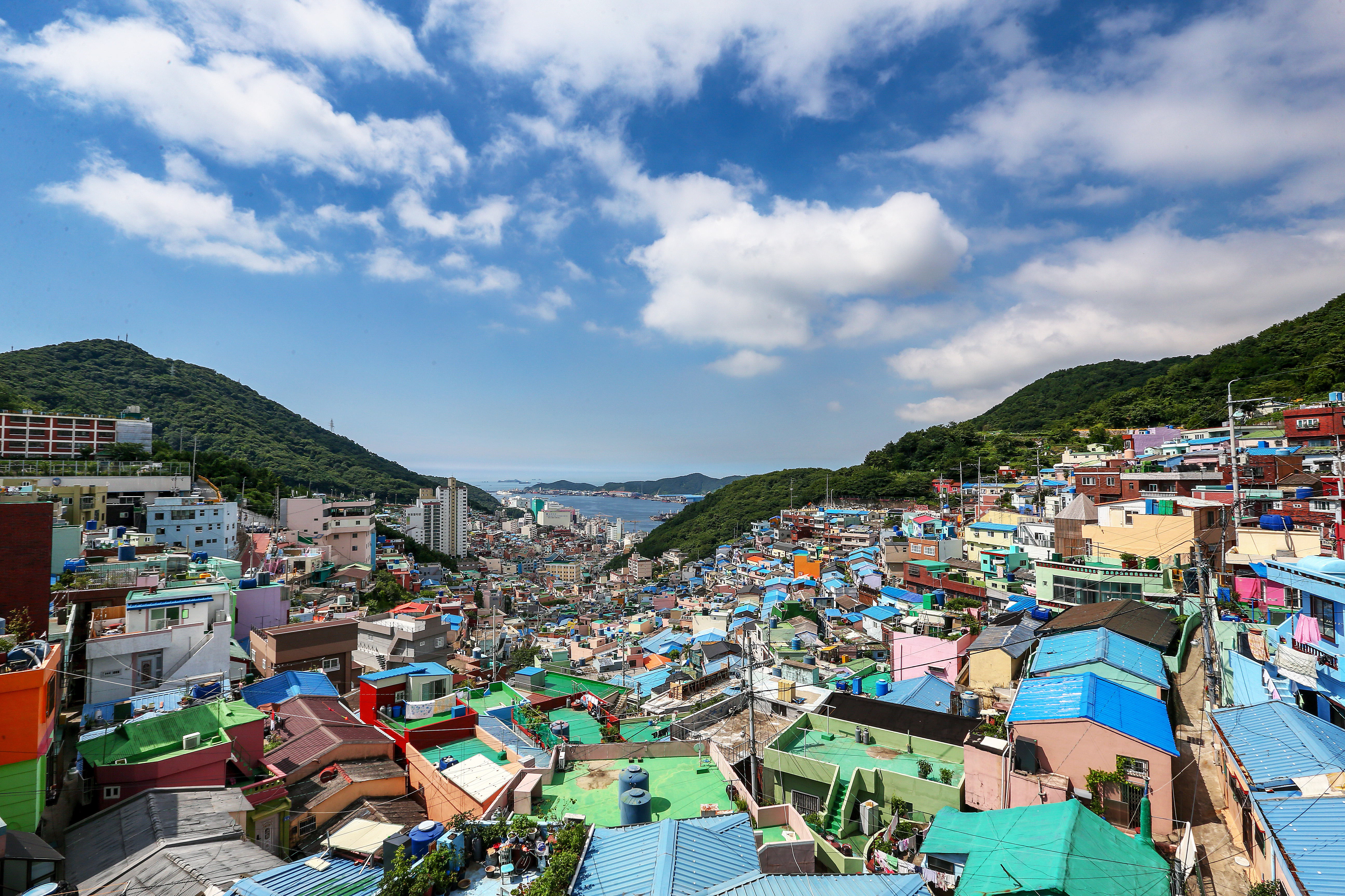 감천문화마을 풍경